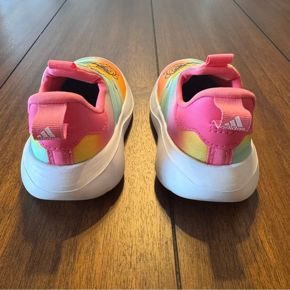 Adidas x Disney‎ Monofit Minnie Mouse Sneakers Toddler Size 6 Pulse Magenta Aqua
